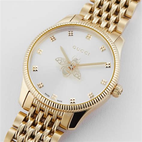 gucci with bee replica|gucci bee watch ladies.